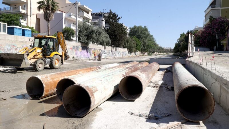 Αντιπλημμυρικά έργα 9,9 εκατ. ευρώ στον νομό Θεσσαλονίκης